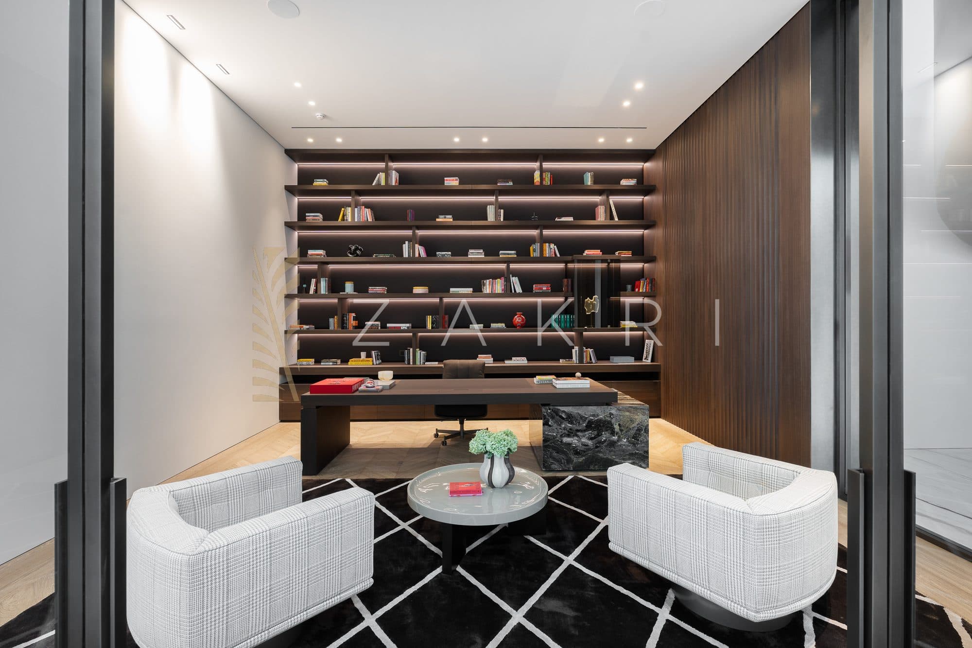 The dressing room